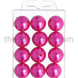Parels-fuchsia-20mm