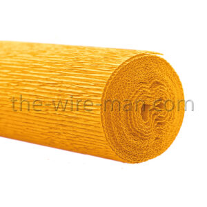 Florist Crepe Paper-gold-yellow